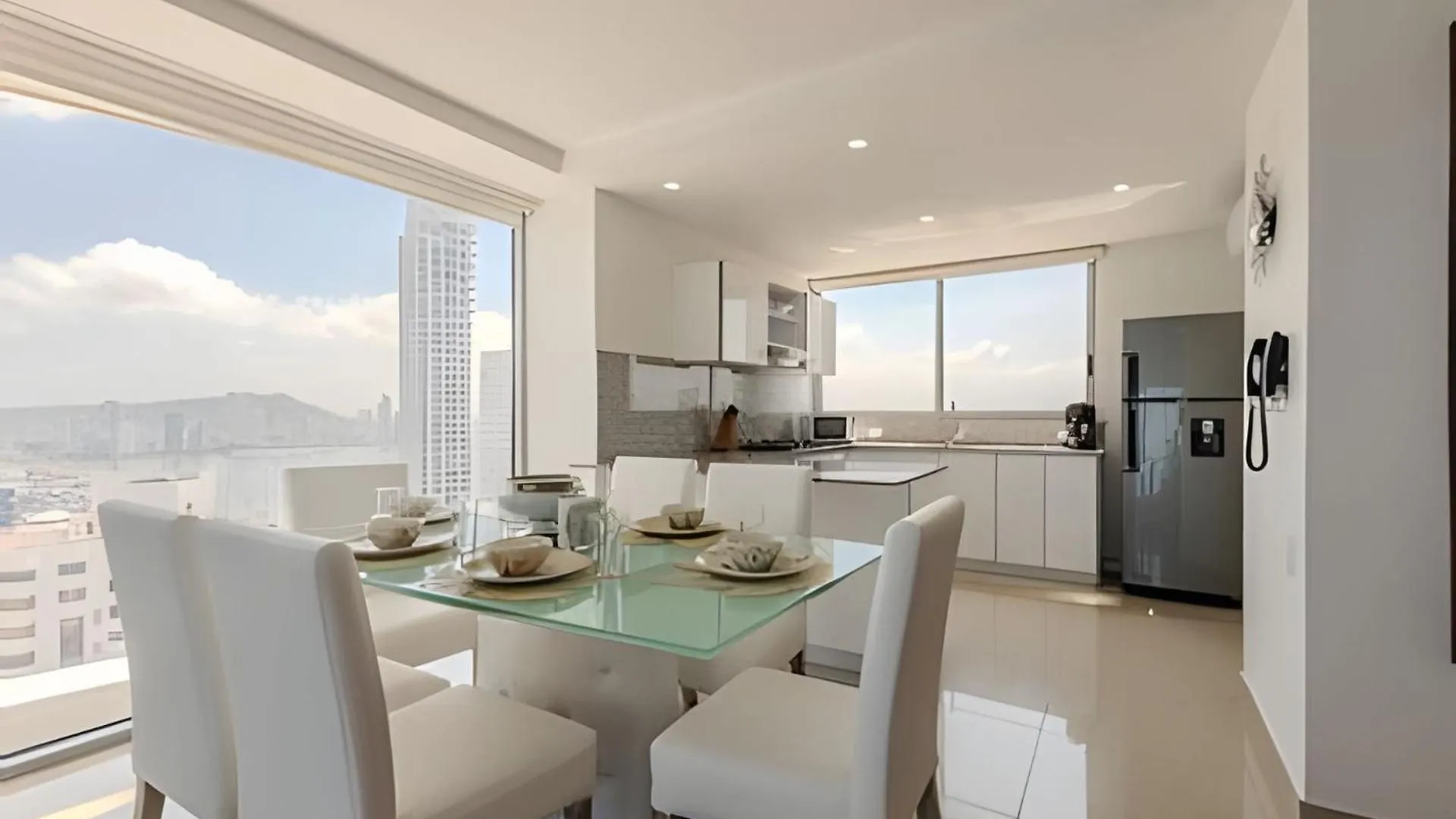 Apartment Panoramic Sea View & Historic Center “Morros City” Cartagena
